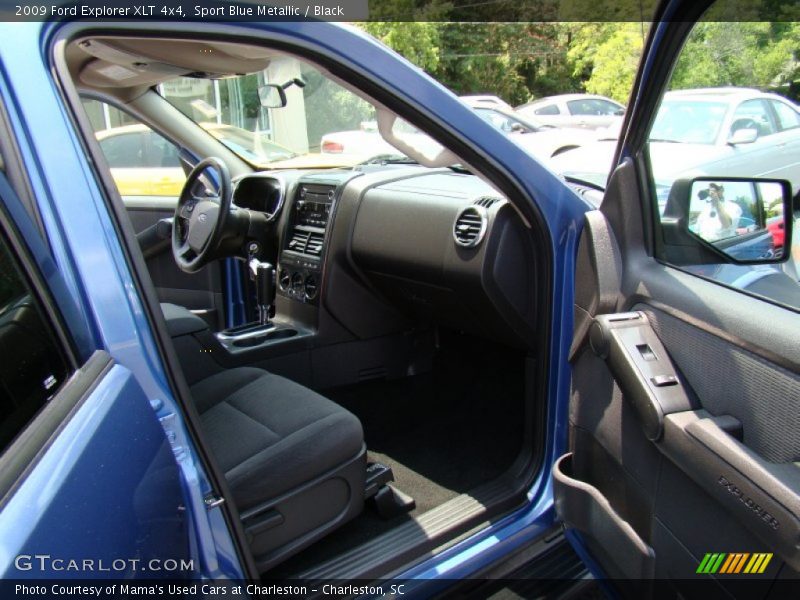 Sport Blue Metallic / Black 2009 Ford Explorer XLT 4x4