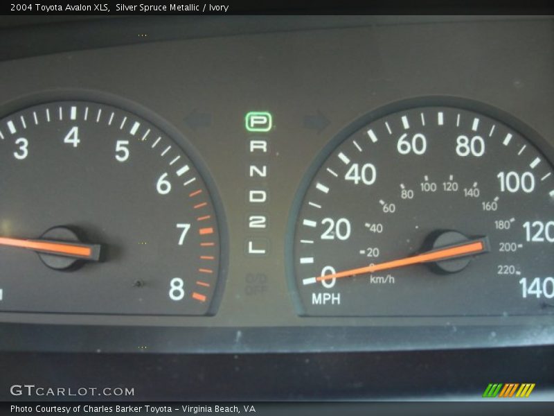Silver Spruce Metallic / Ivory 2004 Toyota Avalon XLS