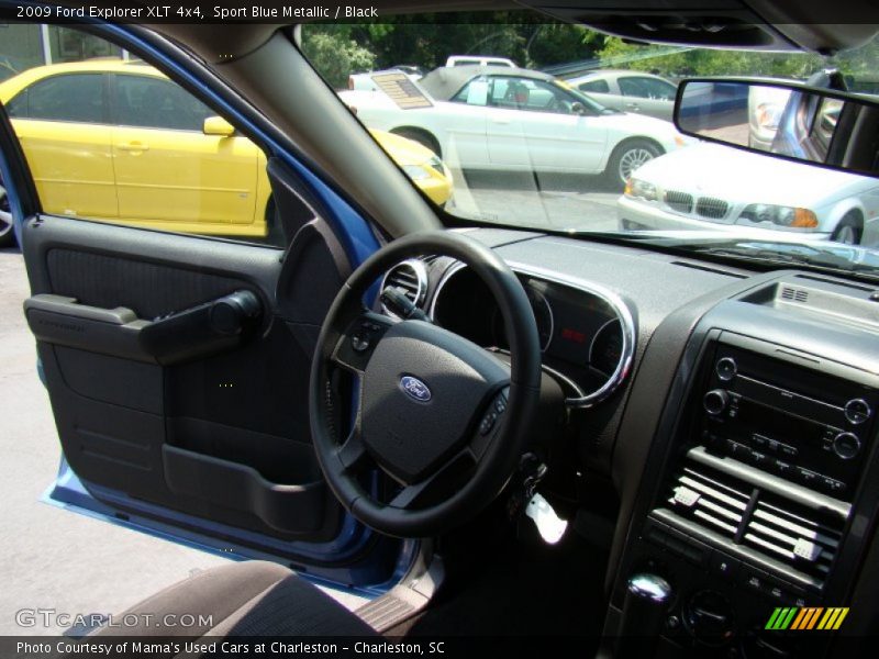 Sport Blue Metallic / Black 2009 Ford Explorer XLT 4x4