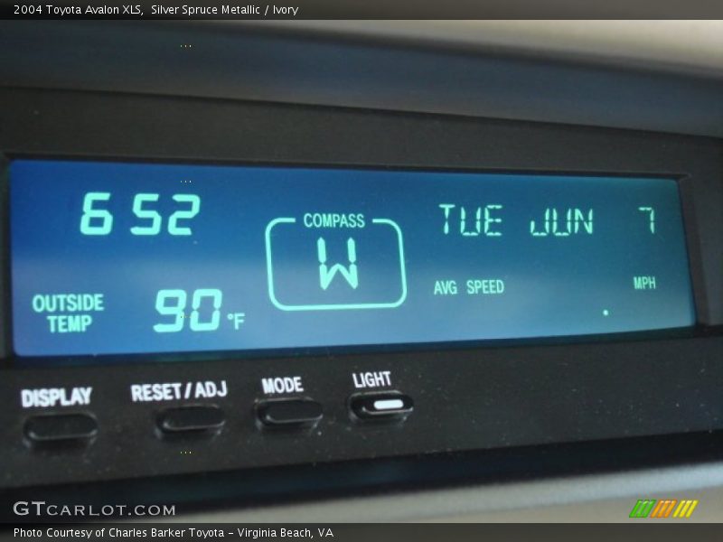 Silver Spruce Metallic / Ivory 2004 Toyota Avalon XLS