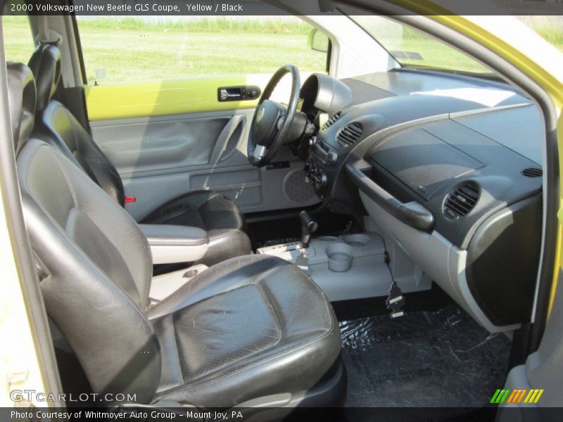 Yellow / Black 2000 Volkswagen New Beetle GLS Coupe