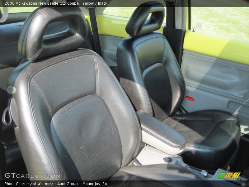 Yellow / Black 2000 Volkswagen New Beetle GLS Coupe