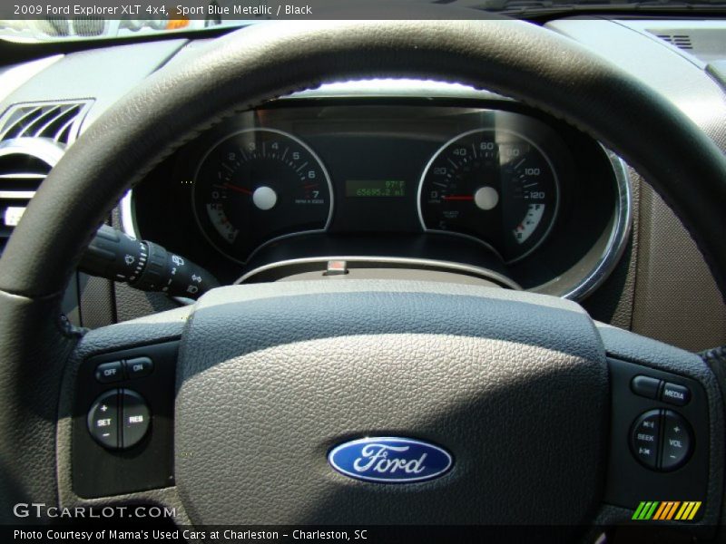 Sport Blue Metallic / Black 2009 Ford Explorer XLT 4x4