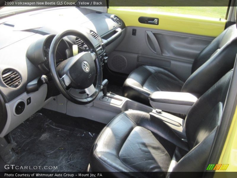 Yellow / Black 2000 Volkswagen New Beetle GLS Coupe