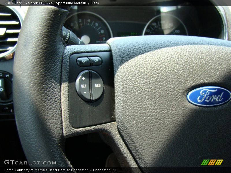 Sport Blue Metallic / Black 2009 Ford Explorer XLT 4x4