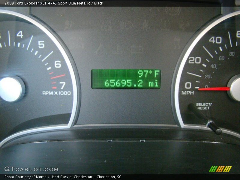Sport Blue Metallic / Black 2009 Ford Explorer XLT 4x4