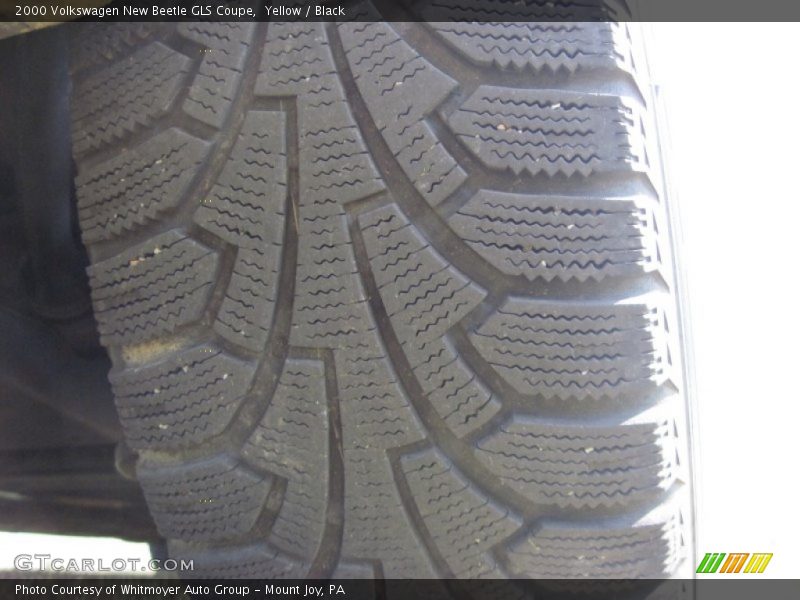 Yellow / Black 2000 Volkswagen New Beetle GLS Coupe