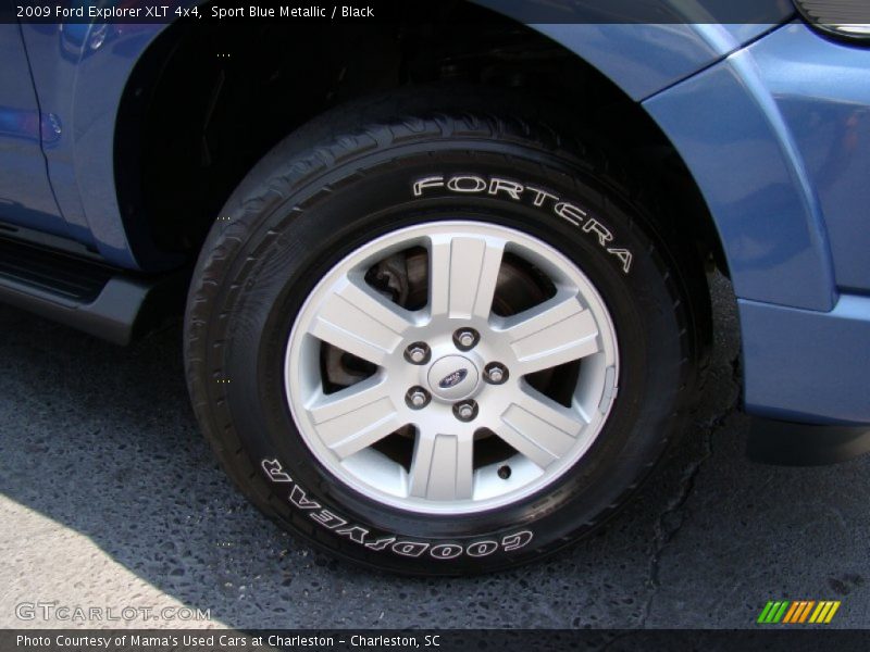 Sport Blue Metallic / Black 2009 Ford Explorer XLT 4x4