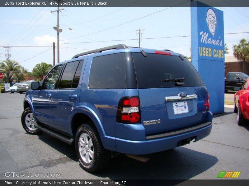Sport Blue Metallic / Black 2009 Ford Explorer XLT 4x4