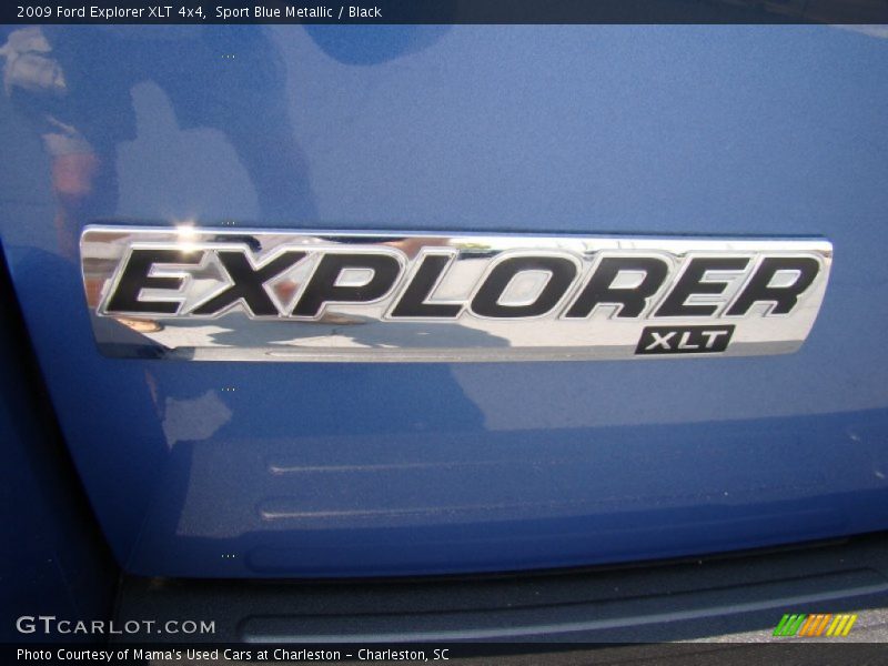 Sport Blue Metallic / Black 2009 Ford Explorer XLT 4x4