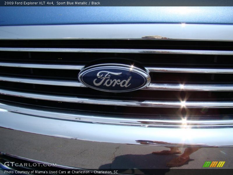 Sport Blue Metallic / Black 2009 Ford Explorer XLT 4x4