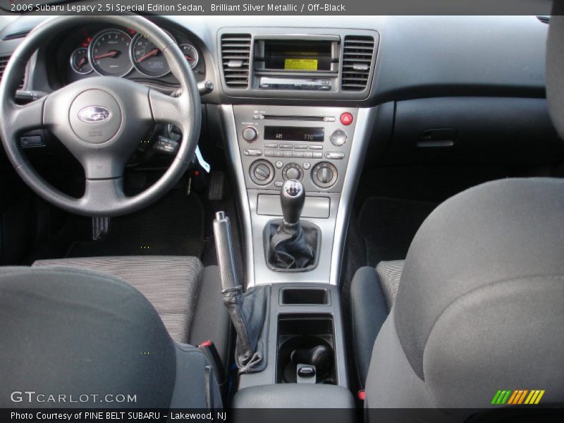 Brilliant Silver Metallic / Off-Black 2006 Subaru Legacy 2.5i Special Edition Sedan