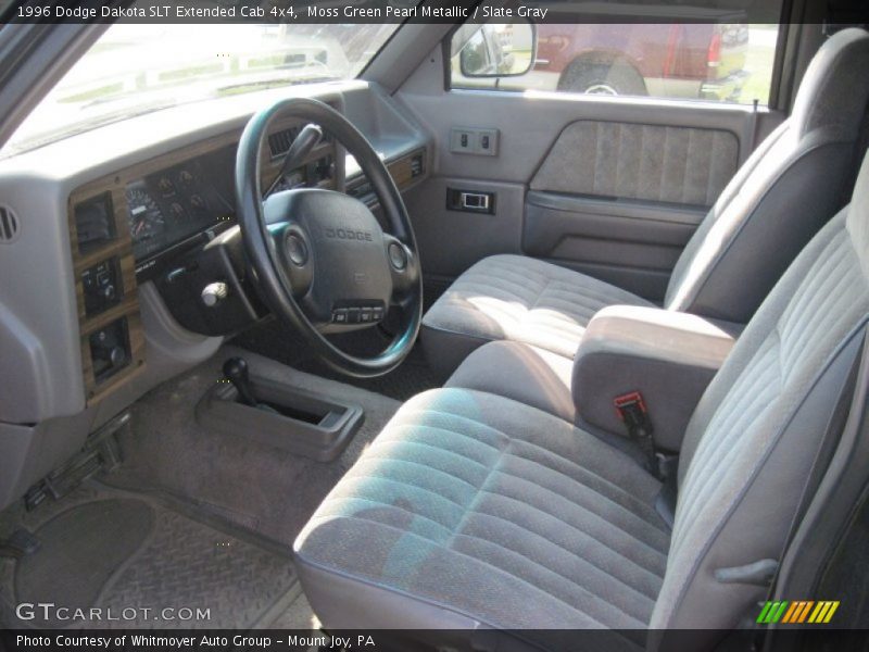  1996 Dakota SLT Extended Cab 4x4 Slate Gray Interior
