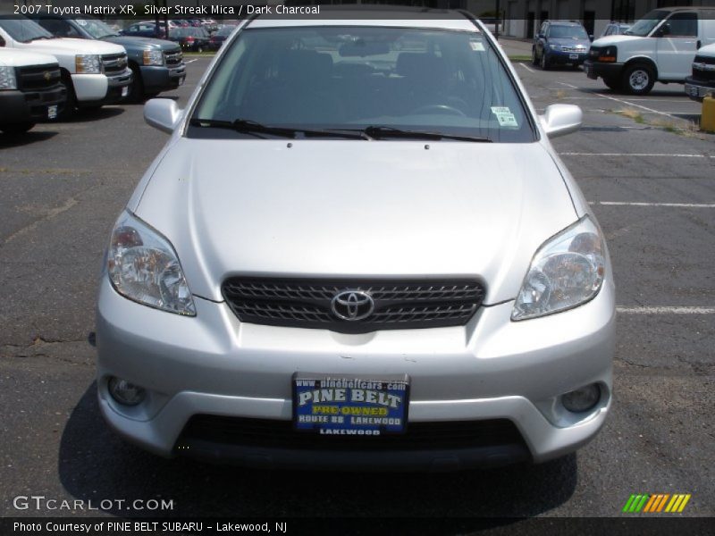 Silver Streak Mica / Dark Charcoal 2007 Toyota Matrix XR