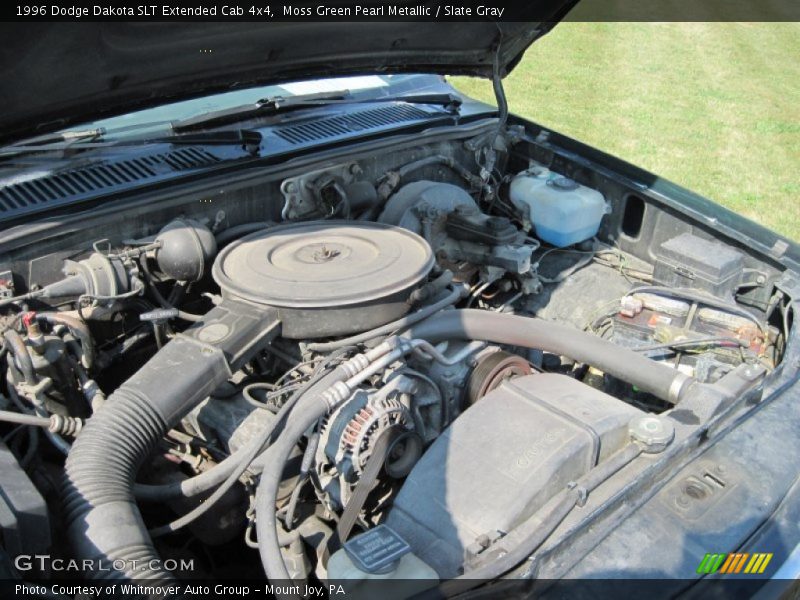  1996 Dakota SLT Extended Cab 4x4 Engine - 2.5 Liter OHV 8-Valve 4 Cylinder