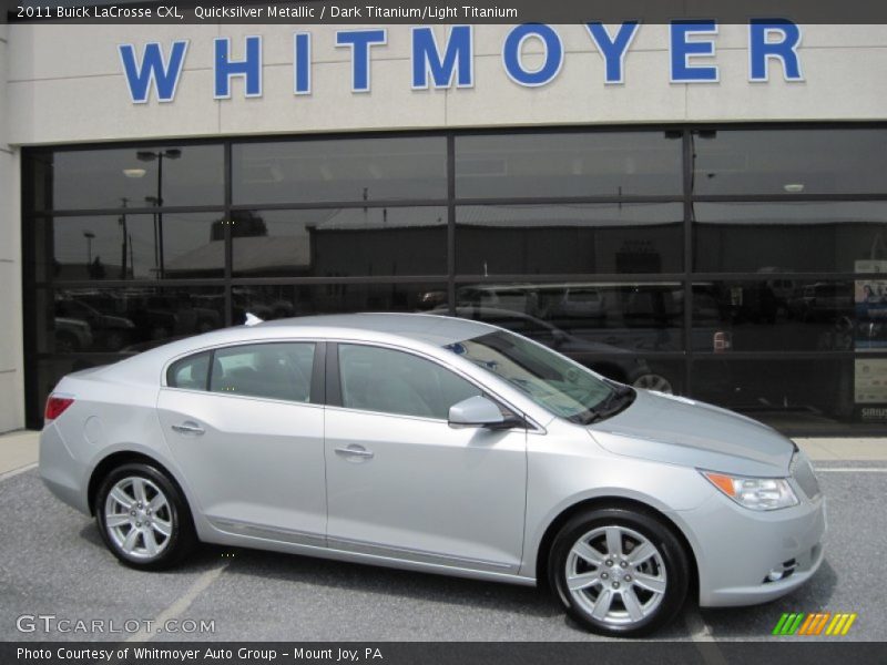 Quicksilver Metallic / Dark Titanium/Light Titanium 2011 Buick LaCrosse CXL