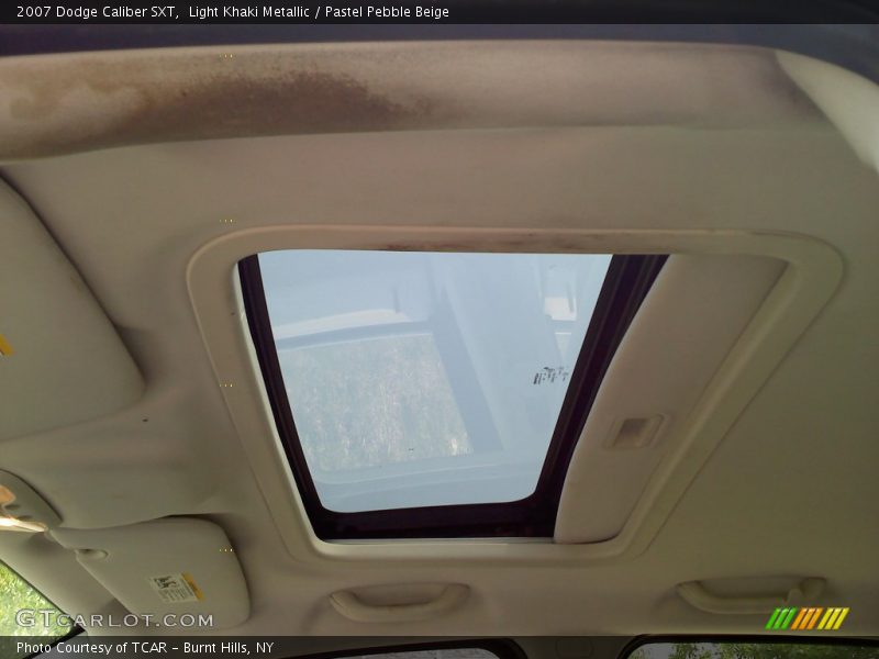 Light Khaki Metallic / Pastel Pebble Beige 2007 Dodge Caliber SXT