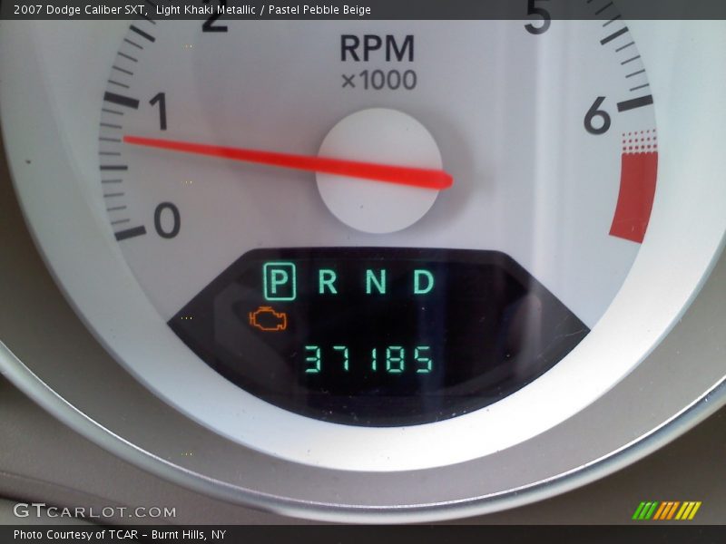 Light Khaki Metallic / Pastel Pebble Beige 2007 Dodge Caliber SXT