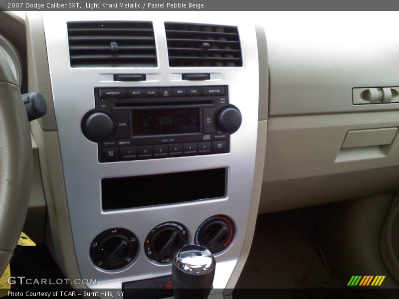 Light Khaki Metallic / Pastel Pebble Beige 2007 Dodge Caliber SXT