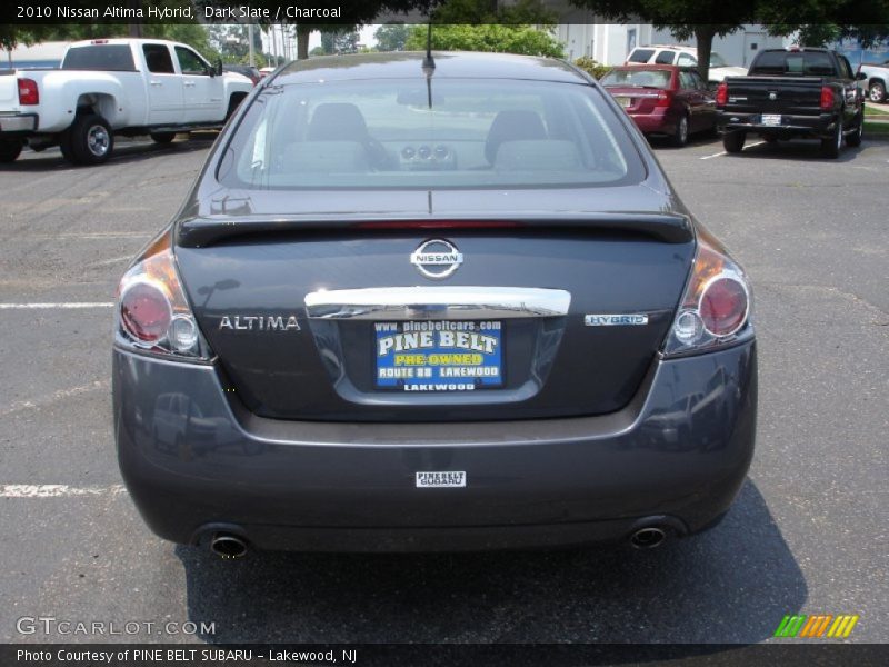 Dark Slate / Charcoal 2010 Nissan Altima Hybrid