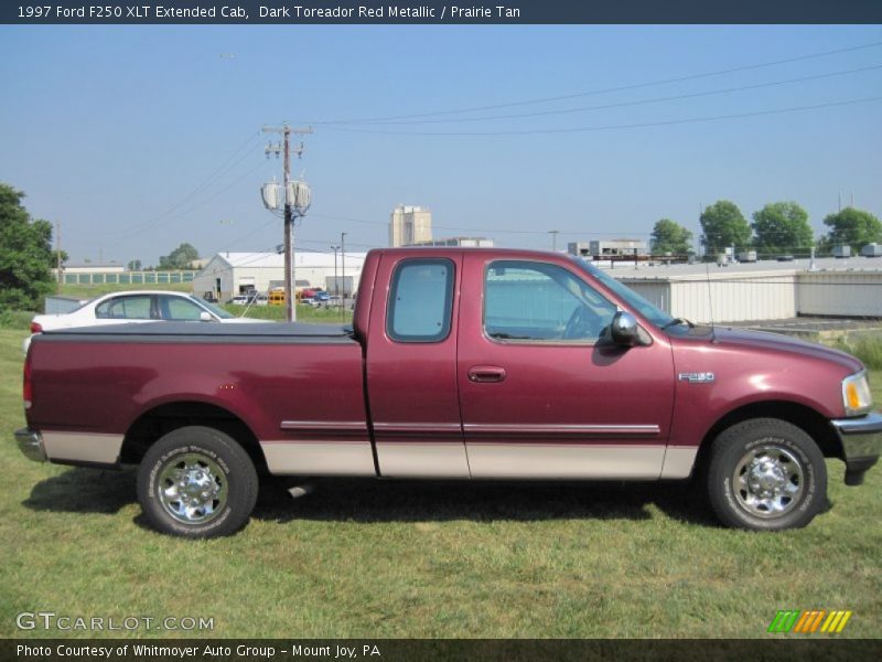  1997 F250 XLT Extended Cab Dark Toreador Red Metallic