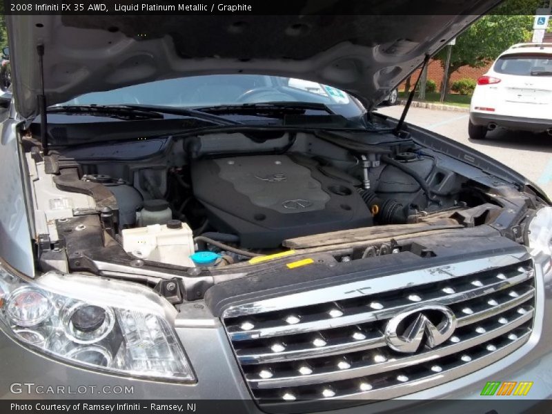 Liquid Platinum Metallic / Graphite 2008 Infiniti FX 35 AWD