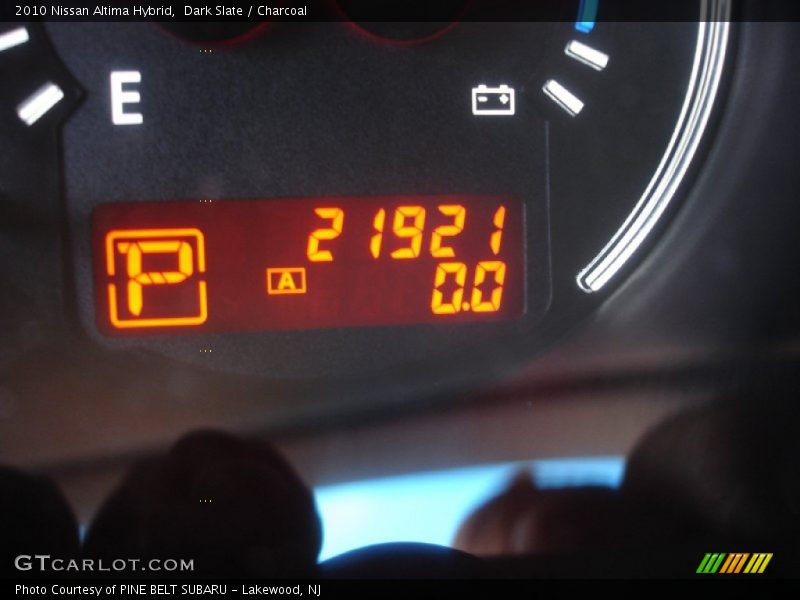 Dark Slate / Charcoal 2010 Nissan Altima Hybrid