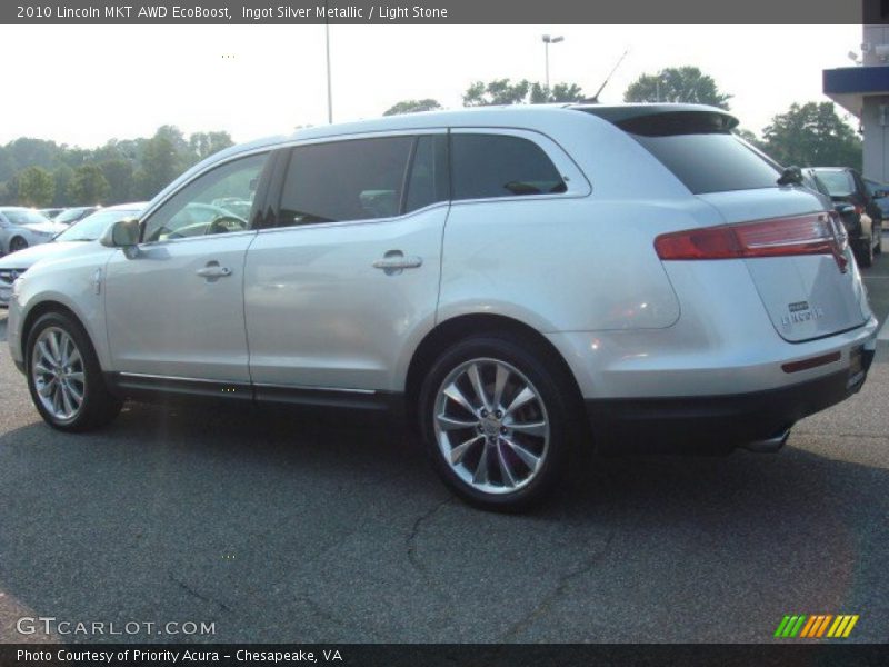 Ingot Silver Metallic / Light Stone 2010 Lincoln MKT AWD EcoBoost