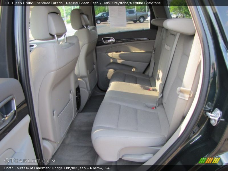 Natural Green Pearl / Dark Graystone/Medium Graystone 2011 Jeep Grand Cherokee Laredo