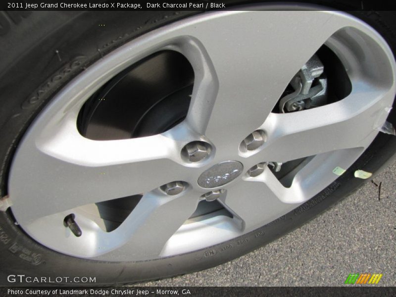 Dark Charcoal Pearl / Black 2011 Jeep Grand Cherokee Laredo X Package