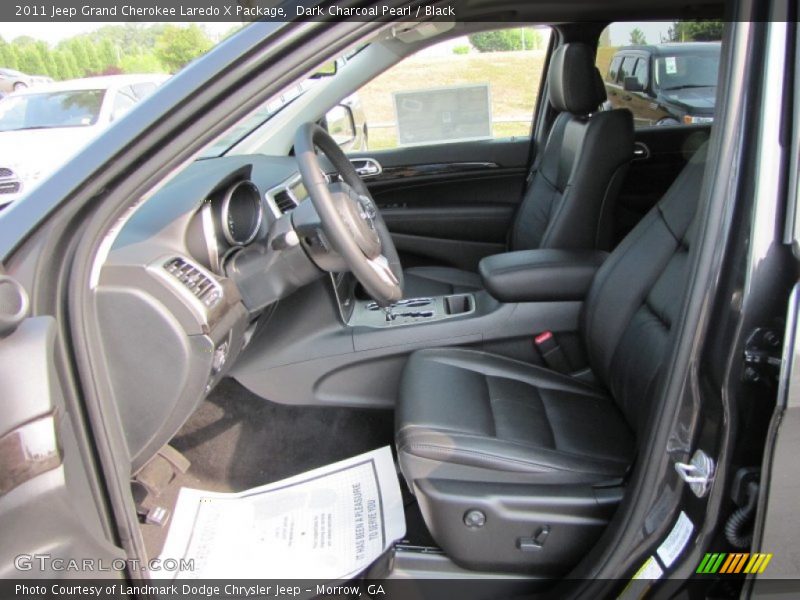 Dark Charcoal Pearl / Black 2011 Jeep Grand Cherokee Laredo X Package