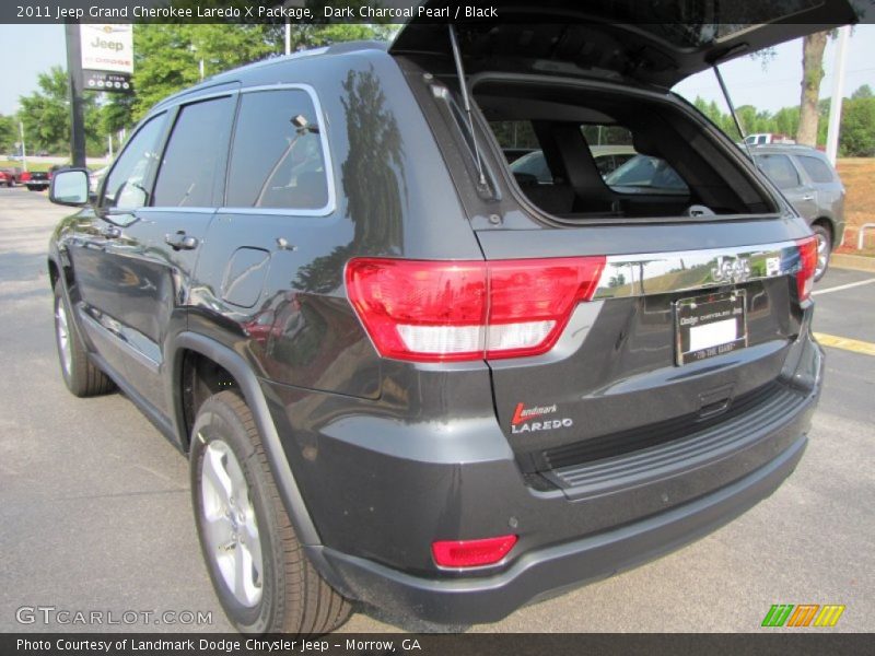 Dark Charcoal Pearl / Black 2011 Jeep Grand Cherokee Laredo X Package