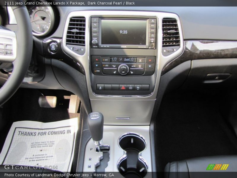 Dark Charcoal Pearl / Black 2011 Jeep Grand Cherokee Laredo X Package
