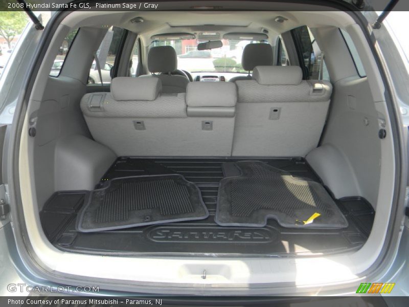 Platinum Sage / Gray 2008 Hyundai Santa Fe GLS