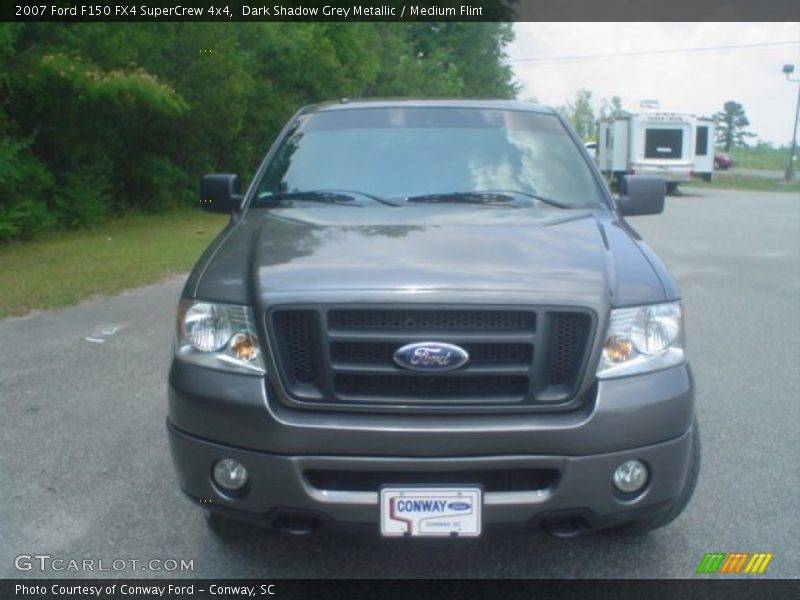 Dark Shadow Grey Metallic / Medium Flint 2007 Ford F150 FX4 SuperCrew 4x4