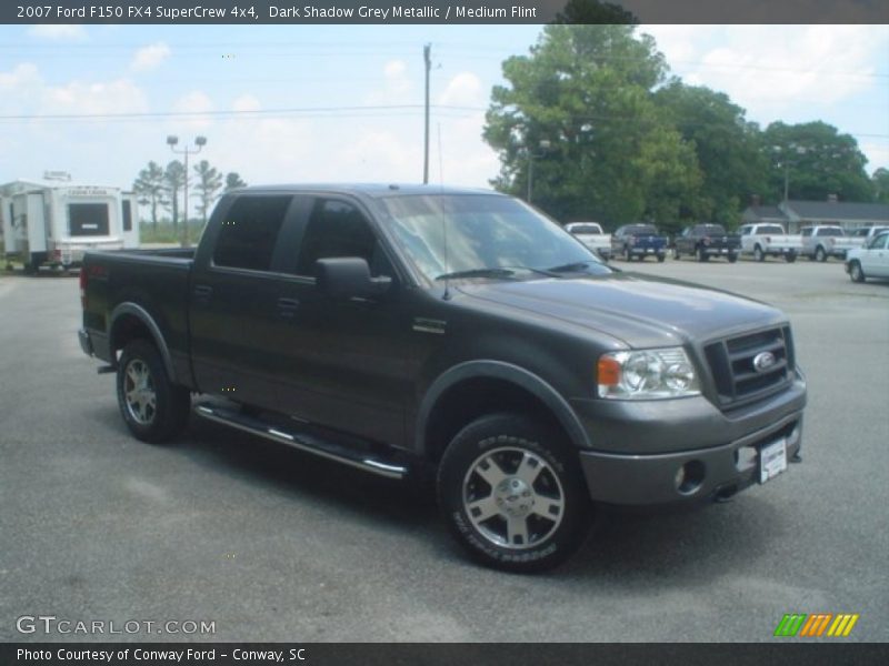 Dark Shadow Grey Metallic / Medium Flint 2007 Ford F150 FX4 SuperCrew 4x4