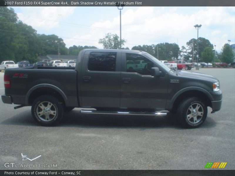 Dark Shadow Grey Metallic / Medium Flint 2007 Ford F150 FX4 SuperCrew 4x4