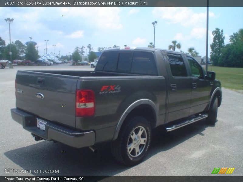 Dark Shadow Grey Metallic / Medium Flint 2007 Ford F150 FX4 SuperCrew 4x4