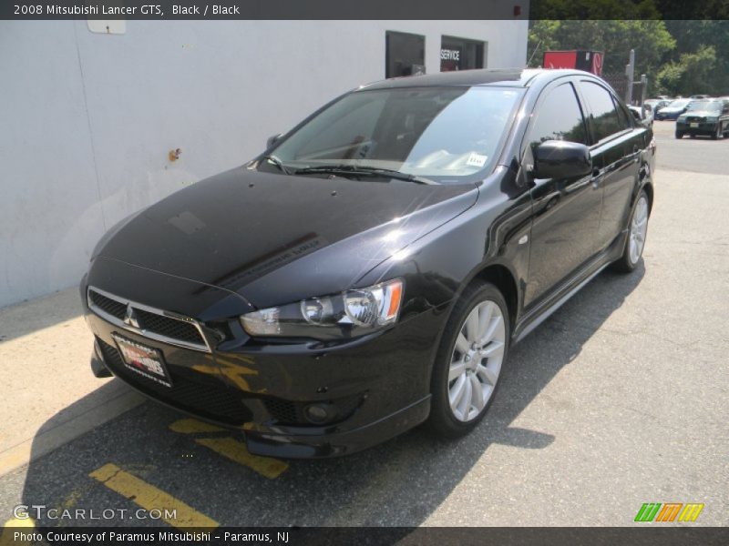 Black / Black 2008 Mitsubishi Lancer GTS