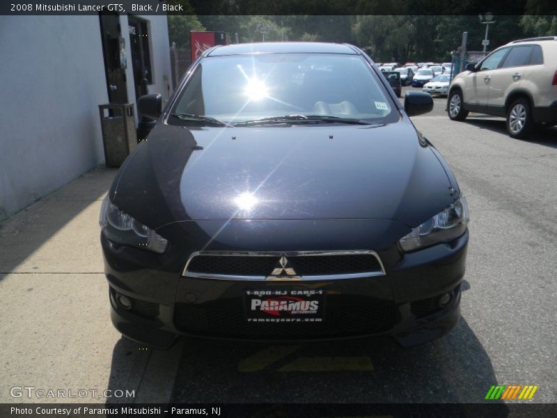 Black / Black 2008 Mitsubishi Lancer GTS