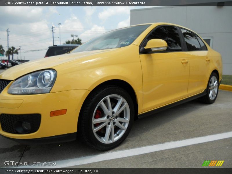 Fahrenheit Yellow / Anthracite 2007 Volkswagen Jetta GLI Fahrenheit Edition Sedan