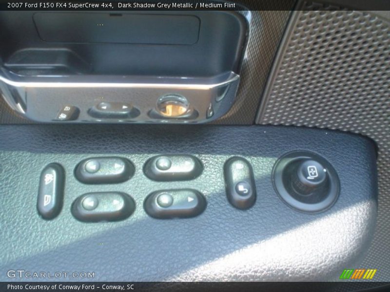 Dark Shadow Grey Metallic / Medium Flint 2007 Ford F150 FX4 SuperCrew 4x4