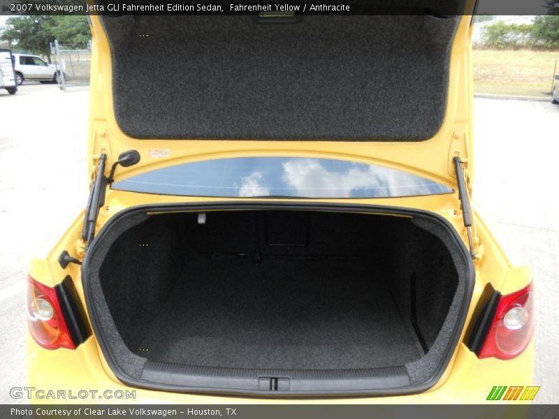  2007 Jetta GLI Fahrenheit Edition Sedan Trunk