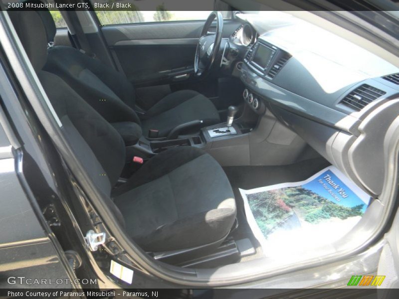Black / Black 2008 Mitsubishi Lancer GTS