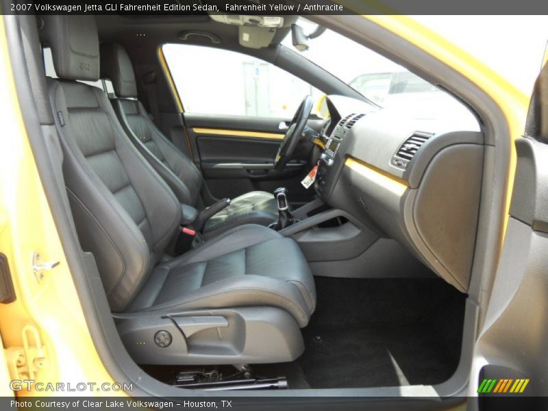  2007 Jetta GLI Fahrenheit Edition Sedan Anthracite Interior
