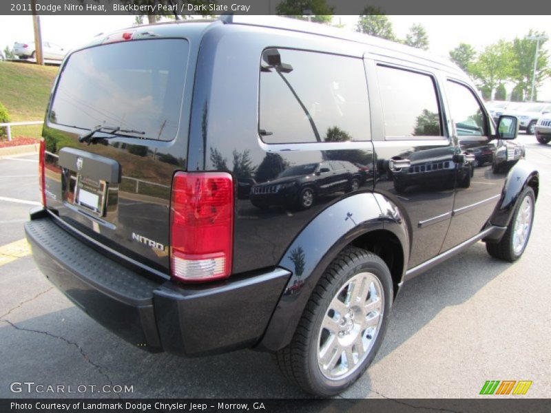 Blackberry Pearl / Dark Slate Gray 2011 Dodge Nitro Heat