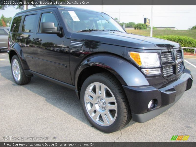 Blackberry Pearl / Dark Slate Gray 2011 Dodge Nitro Heat