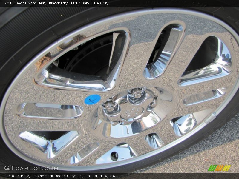 Blackberry Pearl / Dark Slate Gray 2011 Dodge Nitro Heat