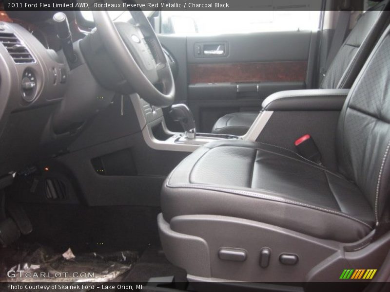 Bordeaux Reserve Red Metallic / Charcoal Black 2011 Ford Flex Limited AWD