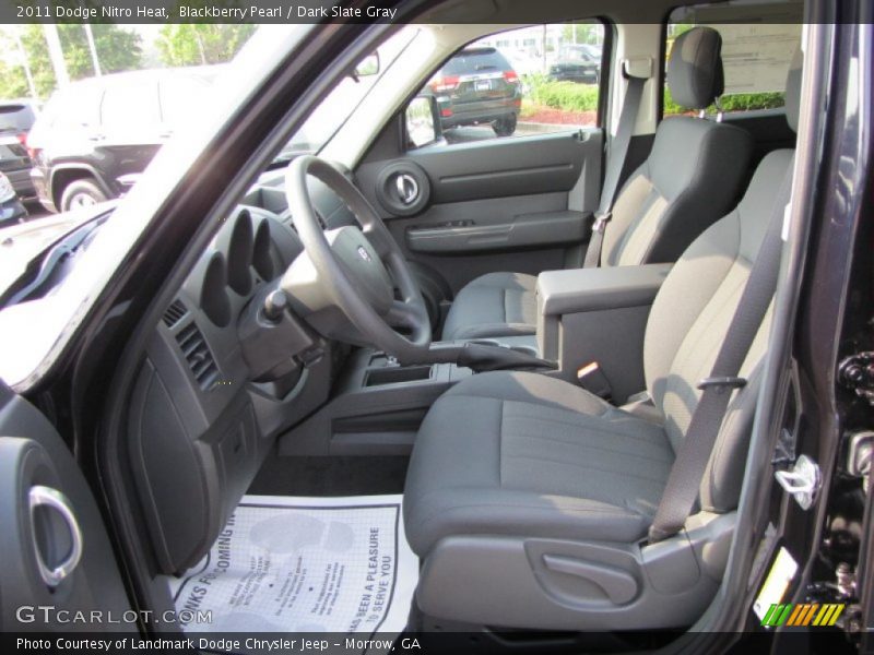 Blackberry Pearl / Dark Slate Gray 2011 Dodge Nitro Heat
